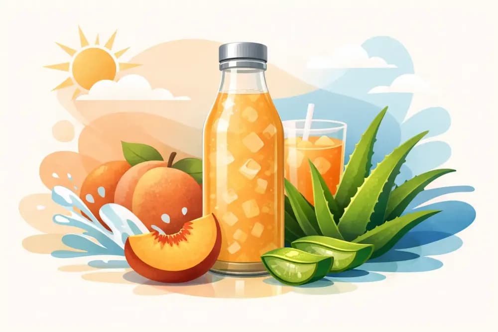 Why Choose an Aloe Vera Peach Drink Every Day?