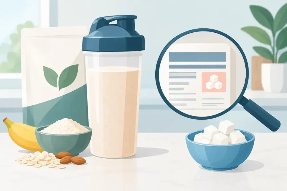 Do Meal Shakes Contain Sugar? What Labels Tell You