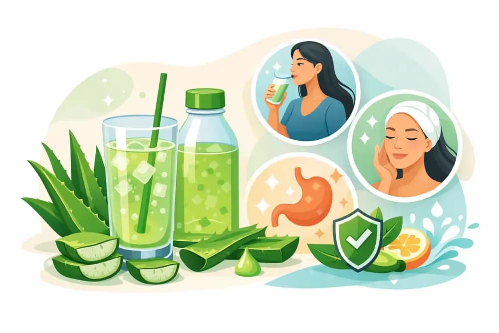 What Is Aloe Vera Gel Drink Good For? Uses