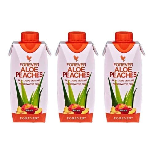ALOE PEACHES 330ML TRIPACK