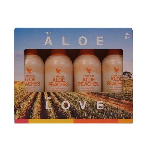 ALOE PEACHES 4 PACK