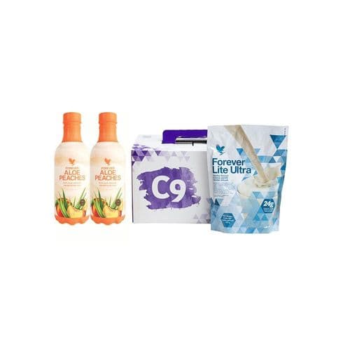 C9 ALOE PEACHES - VANILLA